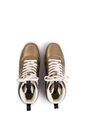 Tenis Fly Up Off En Textil Y Cuero Para Mujer High Top Tenis Fly Up Off En Textil Y Cuero Para Mujer High Top Dorado 35 FLYUP de FLY UP