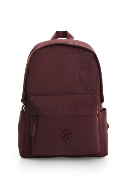 Morral En Lona Para Mujer Star 1.0 Floral Morral En Lona Para Mujer Star 1.0 Floral Vinotinto FLY UP
