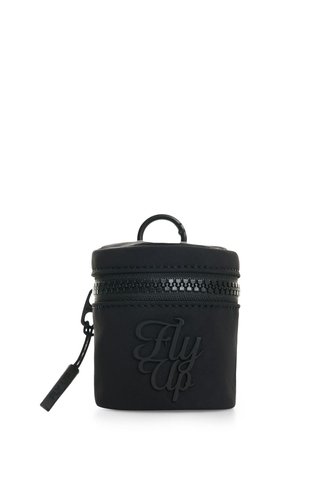 Monedero En Lona Para Mujer Tambor Monedero En Lona Para Mujer Tambor Negro FLY UP FLY UP