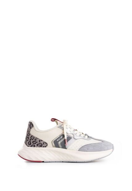 Tenis Fibermesh Para Mujer Fly Up Tenis Fibermesh Para Mujer Fly Up Gris 36 FLY UP