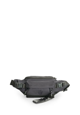 Riñonera En Lona Para Hombre Stripes Club 2.0 Riñonera En Lona Para Hombre Stripes Club 2.0 Gris FLY UP FLY UP