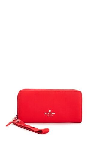 Porta Chequera En Lona Para Mujer Rush 2 Porta Chequera En Lona Para Mujer Rush 2 Rojo FLYUP FLYUP