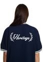 Camiseta Regular Heritage Unisex Fly Up Camiseta Regular Heritage Unisex Fly Up Azul Oscuro L FLYUP de FLYUP
