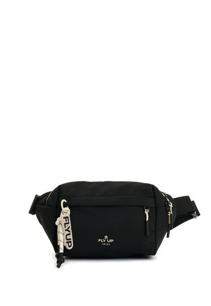 Riñonera Para Mujer Wave Fly Up Riñonera Para Mujer Wave Fly Up Negro FLYUP