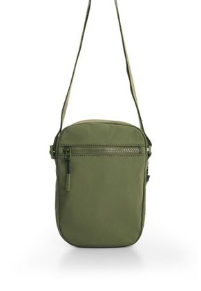 Bandolera De Lona Check Para Hombre Fly Up Bandolera De Lona Check Para Hombre Fly Up Verde Oliva FLY UP