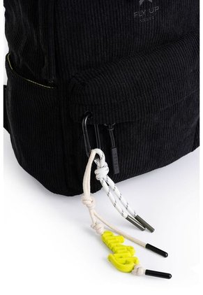 Morral Mini Star En Corduroy Para Mujer Fly Up Morral Mini Star En Corduroy Para Mujer Fly Up Negro FLYUP