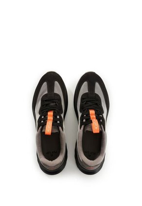 Tenis Fibermesh 2.0 De Cuero Y Malla Para Hombre Fly Up Tenis Fibermesh 2.0 De Cuero Y Malla Para Hombre Fly Up Negro 44 FLYUP