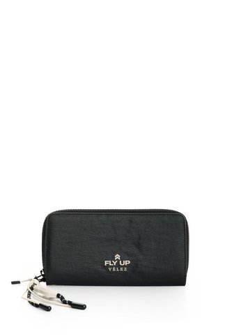 Porta Chequera Rush En Lona Para Mujer Fly Up Porta Chequera Rush En Lona Para Mujer Fly Up Negro FLY UP FLY UP