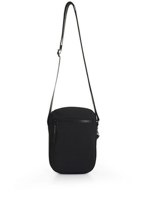 Bandolera De Lona Check Para Hombre Fly Up Bandolera De Lona Check Para Hombre Fly Up Negro FLY UP