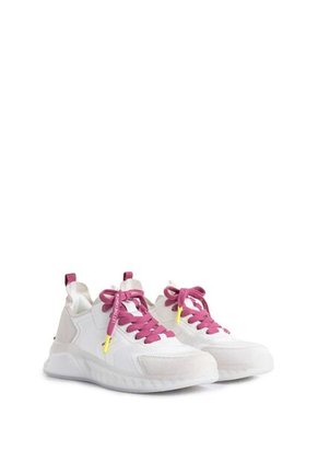 Tenis Fly Up Life De Cuero Para Mujer Detalles Contraste Tenis Fly Up Life De Cuero Para Mujer Detalles Contraste Rosado 35 FLY UP