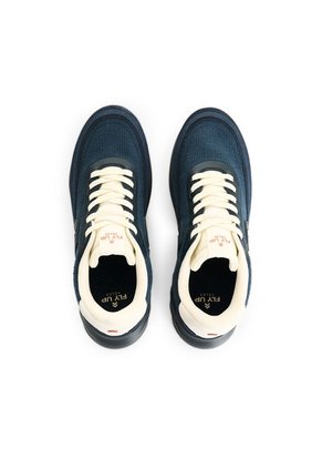 Tenis En Lona Y Carnaza Para Hombre Spirited Craft 2.0 Tenis En Lona Y Carnaza Para Hombre Spirited Craft 2.0 Azul Oscuro 42 FLY UP