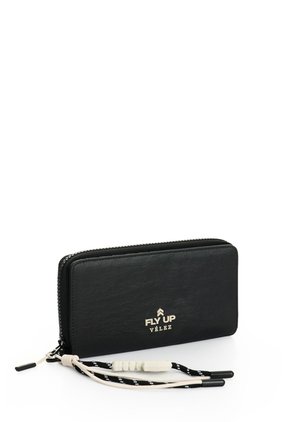 Porta Chequera Rush En Lona Para Mujer Fly Up Porta Chequera Rush En Lona Para Mujer Fly Up Negro FLY UP