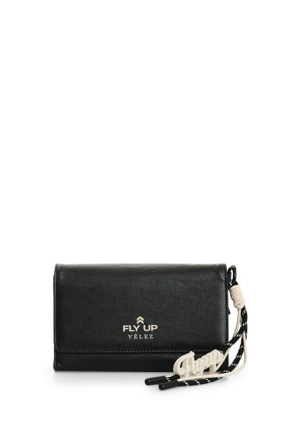 Billetera De Lona Field Para Mujer Fly Up Billetera De Lona Field Para Mujer Fly Up Negro FLY UP