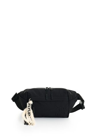 Riñonera Wave 1.0 En Lona Para Mujer Fly Up Riñonera Wave 1.0 En Lona Para Mujer Fly Up Negro FLY UP FLY UP