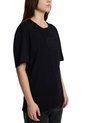Camiseta Regular Voyage Unisex Semi Ajustada Camiseta Regular Voyage Unisex Semi Ajustada Negro XL FLY UP de FLY UP