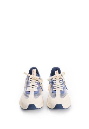 Tenis Fibermesh 2.0 De Cuero Y Malla Para Hombre Fly Up Tenis Fibermesh 2.0 De Cuero Y Malla Para Hombre Fly Up Azul Oscuro 45 FLYUP