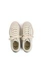 Tenis Sparkle De Cuero Para Mujer Fly Up Tenis Sparkle De Cuero Para Mujer Fly Up Crema 35 FLYUP de FLYUP