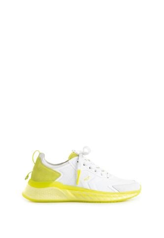 Tenis Fly Up Life De Cuero Para Mujer Detalles Contraste Tenis Fly Up Life De Cuero Para Mujer Detalles Contraste Blanco 38 FLYUP FLYUP