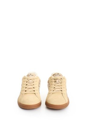 Tenis Sparkle De Cuero Para Mujer Fly Up Tenis Sparkle De Cuero Para Mujer Fly Up Beige 37 FLY UP