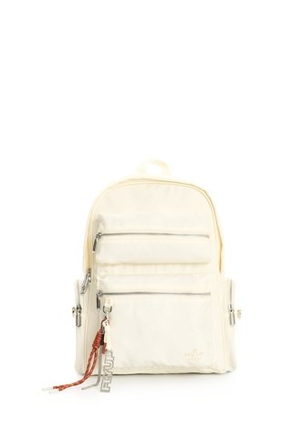 Morral En Lona Para Mujer Star 1.0 Voltage Morral En Lona Para Mujer Star 1.0 Voltage Crema FLY UP FLY UP
