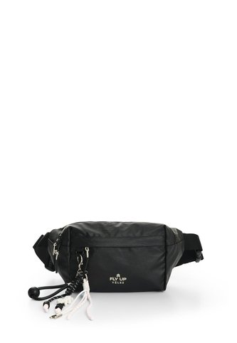 Riñonera Lona Wave Para Mujer Fly Up Riñonera Lona Wave Para Mujer Fly Up Negro FLY UP FLY UP