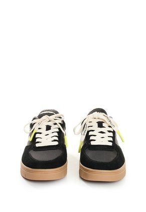 Tenis Fly Up Surfer En Textil Y Cuero Para Mujer Low Top Tenis Fly Up Surfer En Textil Y Cuero Para Mujer Low Top Negro 35 FLY UP