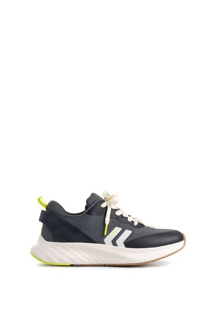 Tenis Fly Up Spirited 2.0 En Textil Y Cuero Para Hombre Contraste Tenis Fly Up Spirited 2.0 En Textil Y Cuero Para Hombre Contraste Negro 44 FLYUP