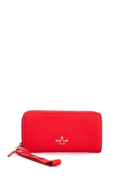 Porta Chequera En Lona Para Mujer Rush 2 Porta Chequera En Lona Para Mujer Rush 2 Rojo FLY UP