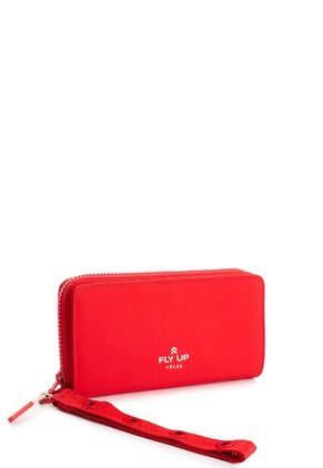 Porta Chequera En Lona Para Mujer Rush 2 Porta Chequera En Lona Para Mujer Rush 2 Rojo FLY UP