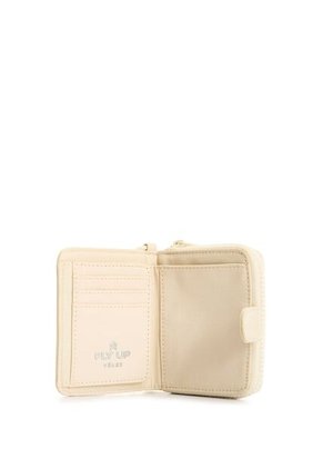 Billetera En Lona Para Mujer Rush Billetera En Lona Para Mujer Rush Crema FLY UP