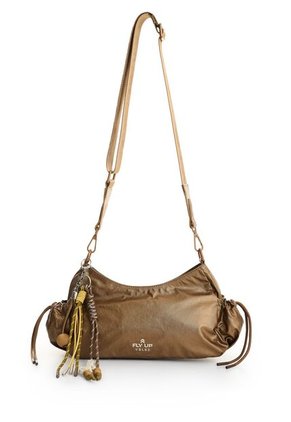 Baguette En Lona Flare Para Mujer Fly Up Baguette En Lona Flare Para Mujer Fly Up Bronce FLY UP