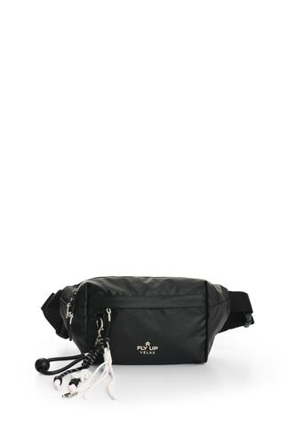 Riñonera Lona Wave Para Mujer Fly Up Riñonera Lona Wave Para Mujer Fly Up Negro FLY UP FLY UP