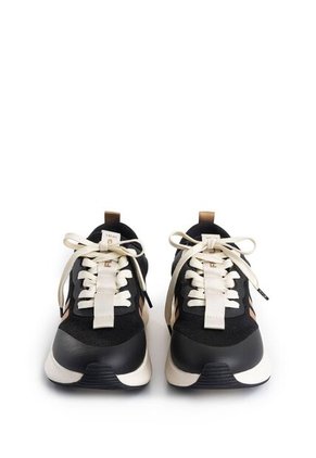 Tenis Fly Up Spirited En Textil Y Cuero Para Mujer Silueta Liviana Tenis Fly Up Spirited En Textil Y Cuero Para Mujer Silueta Liviana Negro 34 FLYUP