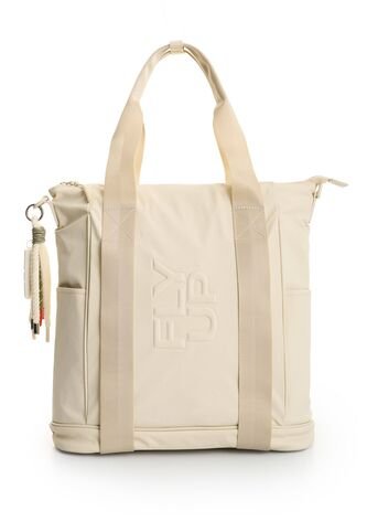 Shopping Sprint En Lona Para Mujer Fly Up Shopping Sprint En Lona Para Mujer Fly Up Crema FLY UP FLY UP