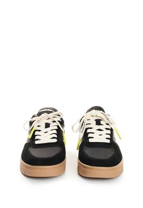 Tenis Fly Up Surfer En Textil Y Cuero Para Mujer Low Top Tenis Fly Up Surfer En Textil Y Cuero Para Mujer Low Top Negro 38 FLYUP