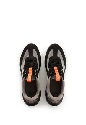 Tenis Fibermesh 2.0 De Cuero Y Malla Para Hombre Fly Up Tenis Fibermesh 2.0 De Cuero Y Malla Para Hombre Fly Up Negro 44 FLYUP