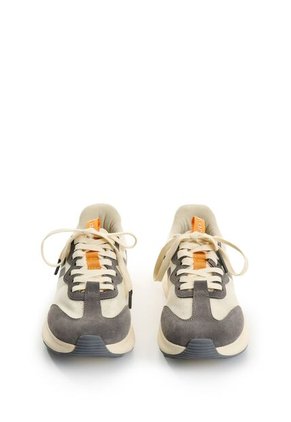 Tenis Fibermesh 2.0 De Cuero Y Malla Para Hombre Fly Up Tenis Fibermesh 2.0 De Cuero Y Malla Para Hombre Fly Up Gris 45 FLYUP