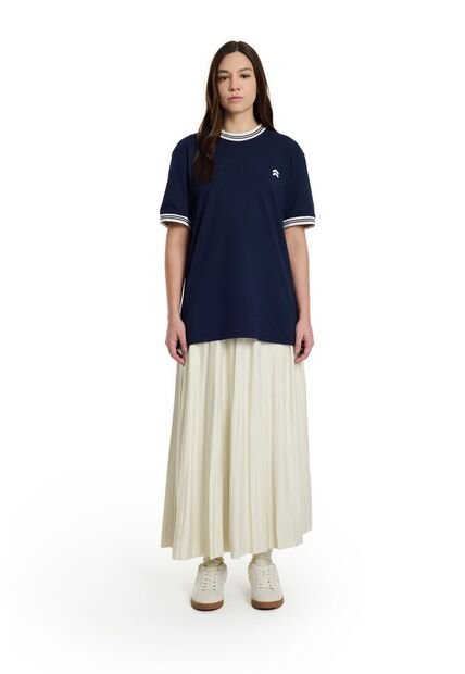 Camiseta Regular Heritage Unisex Fly Up Camiseta Regular Heritage Unisex Fly Up Azul Oscuro L FLYUP