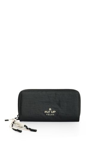 Porta Chequera Rush En Lona Para Mujer Fly Up Porta Chequera Rush En Lona Para Mujer Fly Up Negro FLY UP FLY UP