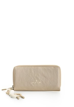 Porta Chequera Rush En Lona Para Mujer Fly Up Porta Chequera Rush En Lona Para Mujer Fly Up Dorado FLY UP