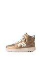 Tenis Fly Up Off En Textil Y Cuero Para Mujer High Top Tenis Fly Up Off En Textil Y Cuero Para Mujer High Top Dorado 34 FLYUP de FLYUP