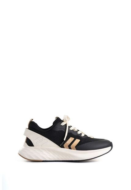 Tenis Fly Up Spirited En Textil Y Cuero Para Mujer Silueta Liviana Tenis Fly Up Spirited En Textil Y Cuero Para Mujer Silueta Liviana Negro 34 FLYUP