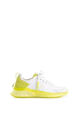 Tenis Fly Up Life De Cuero Para Mujer Detalles Contraste Tenis Fly Up Life De Cuero Para Mujer Detalles Contraste Blanco 38 FLYUP FLYUP
