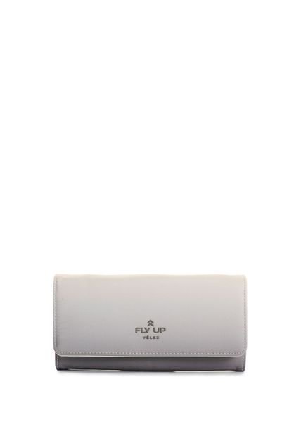 Billetera Porta Chequera Switch Para Mujer Fly Up Billetera Porta Chequera Switch Para Mujer Fly Up Gris FLYUP