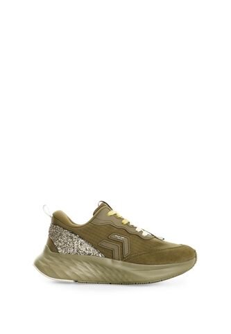 'Tenis Spirited Glowkick 1.0 Con Detalle Escarchado Para Mujer Fly Up 'Tenis Spirited Glowkick 1.0 Con Detalle Escarchado Para Mujer Fly Up Verde 35 FLY UP FLY UP
