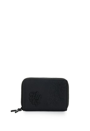 Billetera En Lona Para Mujer Rush Floral Billetera En Lona Para Mujer Rush Floral Negro FLY UP