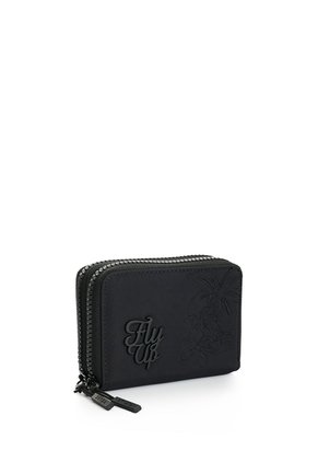 Billetera En Lona Para Mujer Rush Floral Billetera En Lona Para Mujer Rush Floral Negro FLY UP