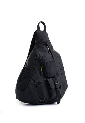 Morral Fly Up Energy En Lona Para Hombre Silueta Retro Morral Fly Up Energy En Lona Para Hombre Silueta Retro Negro FLYUP