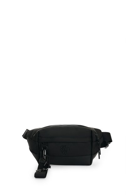 Riñonera En Lona Para Hombre Wave Club 2.0 Riñonera En Lona Para Hombre Wave Club 2.0 Negro FLY UP