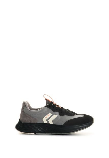 Tenis Fibermesh 2.0 De Cuero Y Malla Para Hombre Fly Up Tenis Fibermesh 2.0 De Cuero Y Malla Para Hombre Fly Up Negro 38 FLYUP